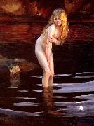 Paul Emile Chabas La Baigneuse oil painting artist